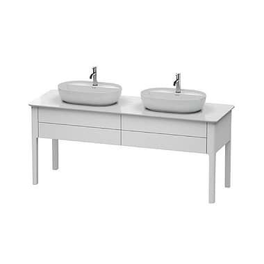 Duravit Luv Floorstanding Double Vanity Unit with Two Pull-Out Compartments 1733mm