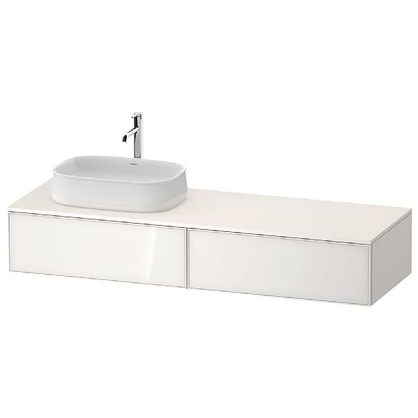 Duravit Zencha Vanity Unit with Two Pull-Out Compartments 1600x550mm