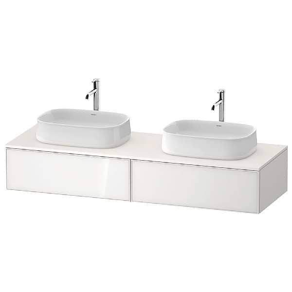Duravit Zencha Double Vanity Unit with Two Pull-Out Compartments 1600x550mm