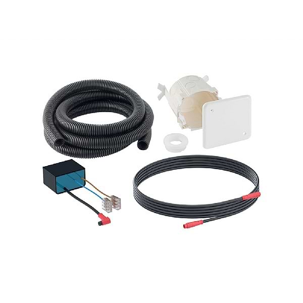 Geberit Installation Set with Power Supply Unit for WC Flush Controls with Electronic Flush Actuation