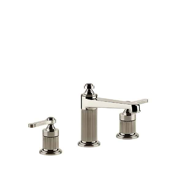 Gessi Venti20 Three Piece Basin Mixer Medium Spout