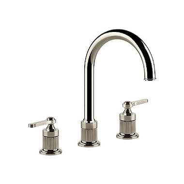 Gessi Venti20 Three Piece Basin Mixer Curved Spout
