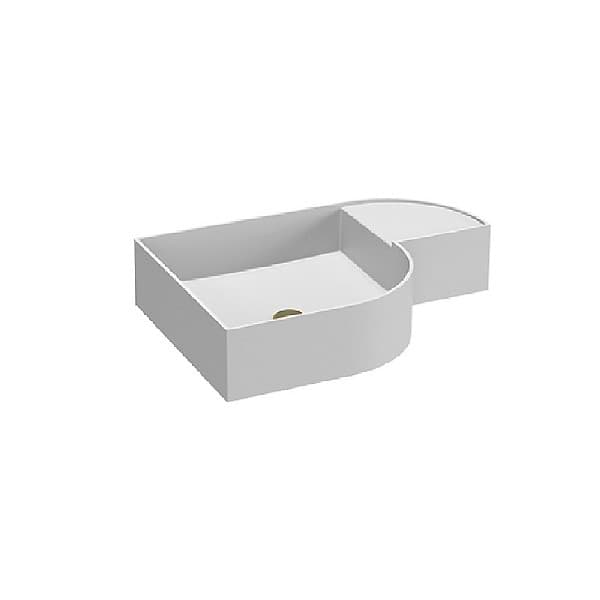 Ex.t Nouveau Countertop Basin with Soap Holder