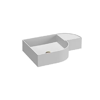 Ex.t Nouveau Countertop Basin with Soap Holder