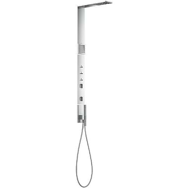 AXOR ShowerComposition Shower Panel with Thermostat, Overhead Shower and Shoulder Shower