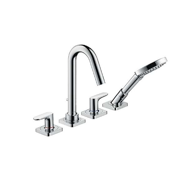 AXOR Citterio M Rim-Mounted 4-Piece Bath Shower Mixer