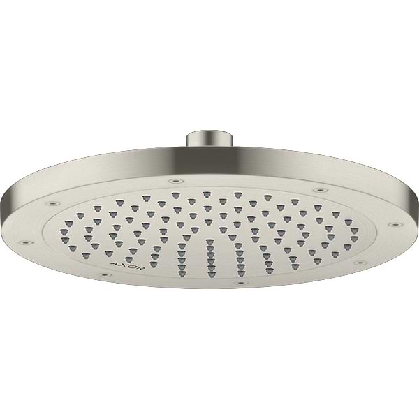 AXOR ShowerSolutions 245mm 1Jet EcoSmart Overhead Shower Stainless Steel Optic
