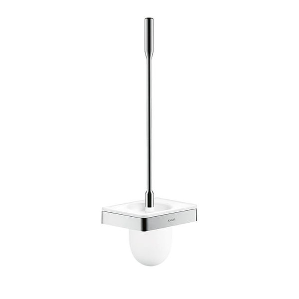 AXOR Universal Softsquare Wall Mounted Toilet Brush Holder Chrome