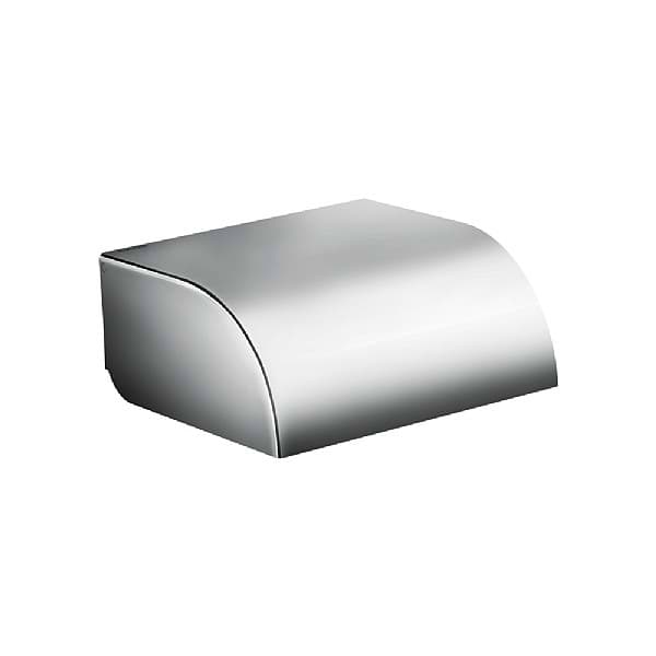 AXOR Universal Circular Toilet Roll Holder with Cover