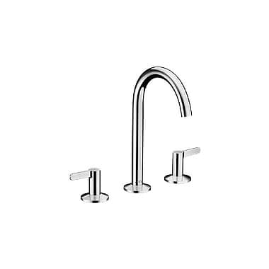AXOR One 3-hole Basin Mixer 170 with Push-Open Waste Set