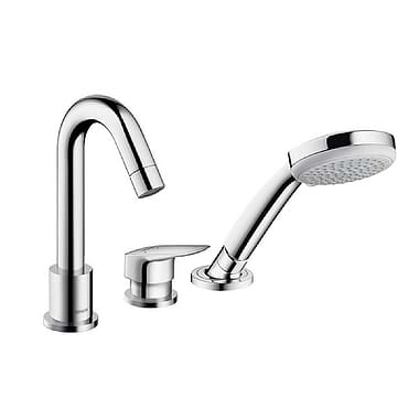 hansgrohe Logis 3-Piece Single Lever Bath Mixer